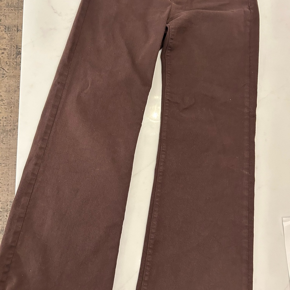 LOFT brown wide leg Pants.